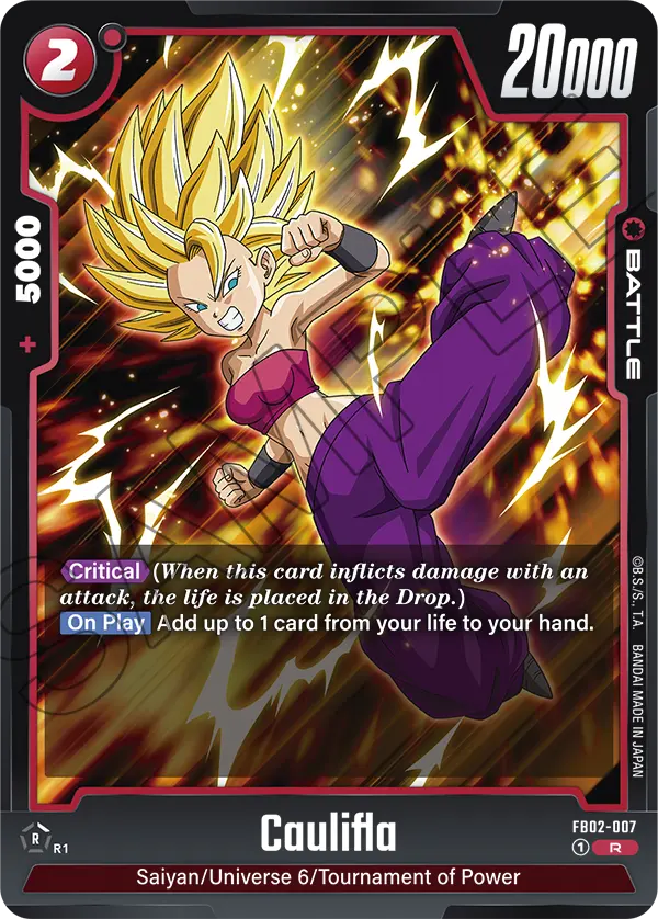 Caulifla (Battle) (FB02-007) (R)