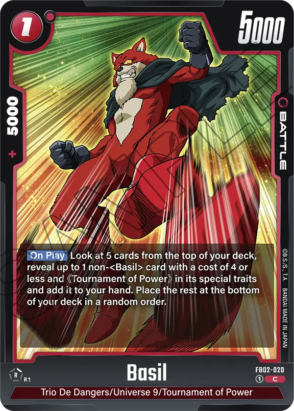 Basil (Battle) (FB02-020) (C)