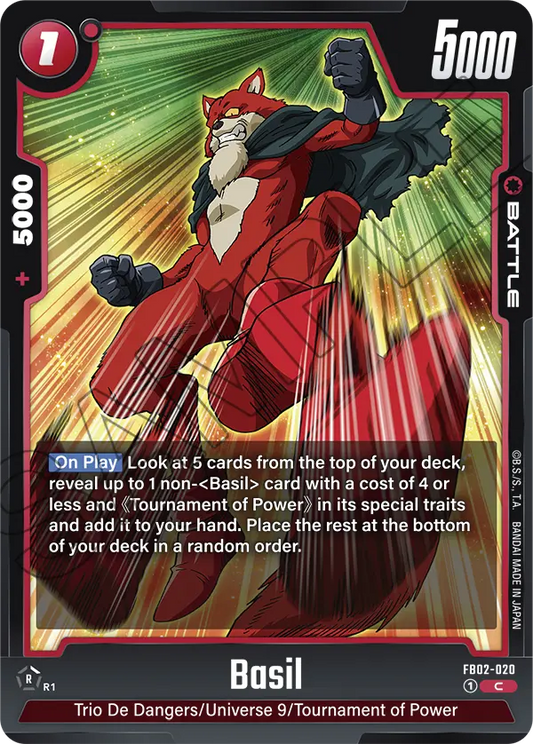 Basil (Battle) (FB02-020) (C)