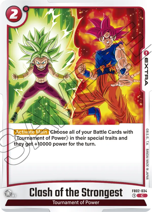 Clash of the Strongest (Extra) (FB02-034) (C)