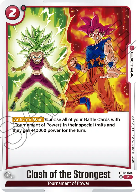 Clash of the Strongest (Extra) (FB02-034) (C)
