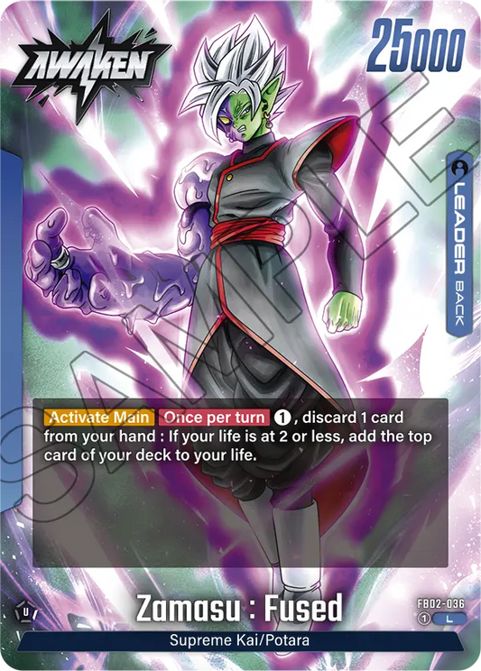 Zamasu : Fused (Leader) (FB02-036) (L)