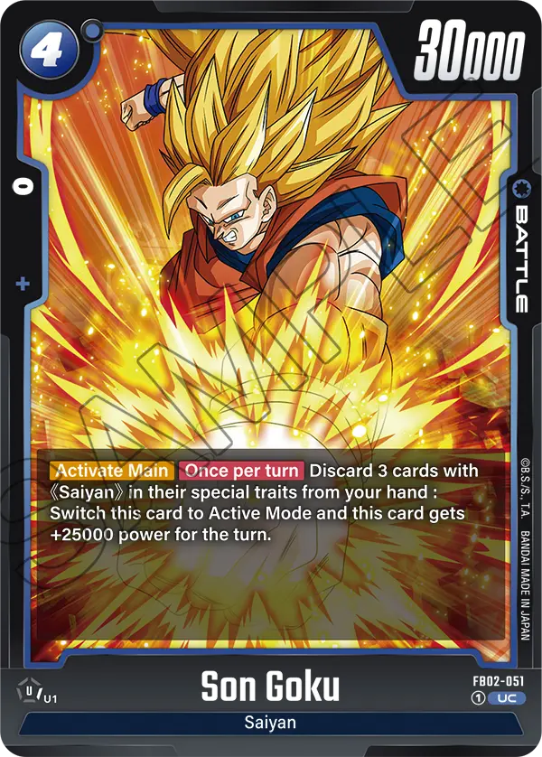 Son Goku (Battle) (FB02-051) (UC)