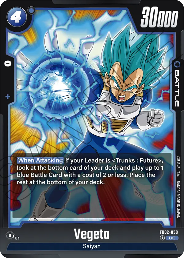 Vegeta (Battle) (FB02-059) (UC)