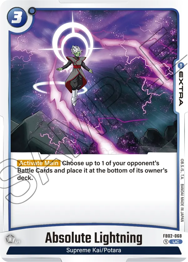 Absolute Lightning (Extra) (FB02-068) (UC)