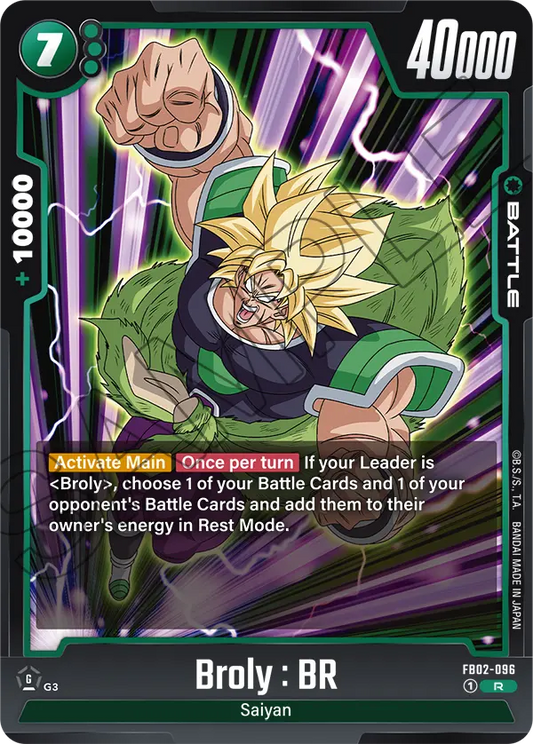 Broly : BR (Battle) (FB02-096) (R)