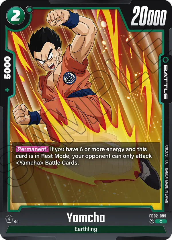 Yamcha (Battle) (FB02-099) (C)