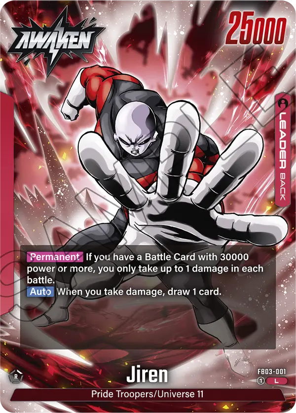 Jiren (Leader) (FB03-001) (L)