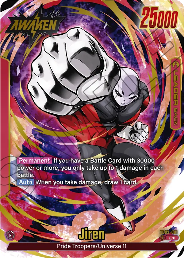 Jiren (Leader) (FB03-001) (Alternate Art)
