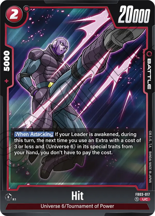 Hit (Battle) (FB03-017) (UC)