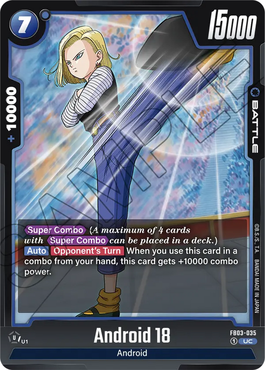 Android 18 (Battle) (FB03-035) (UC)
