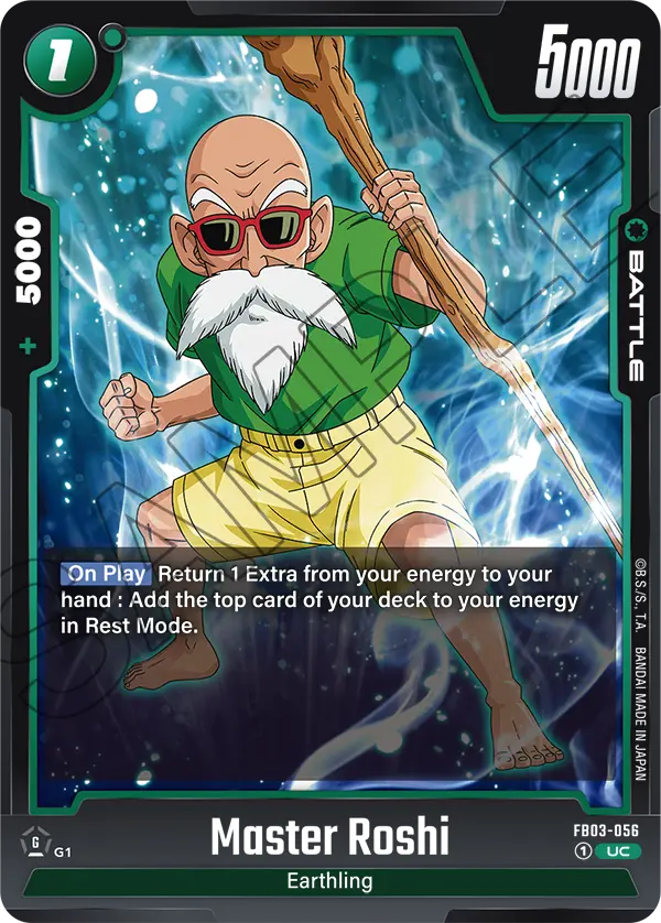 Master Roshi (Battle) (FB03-056) (UC)