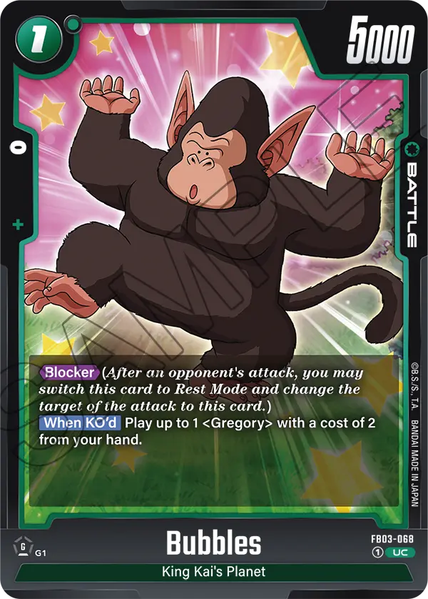 Bubbles (Battle) (FB03-068) (UC)