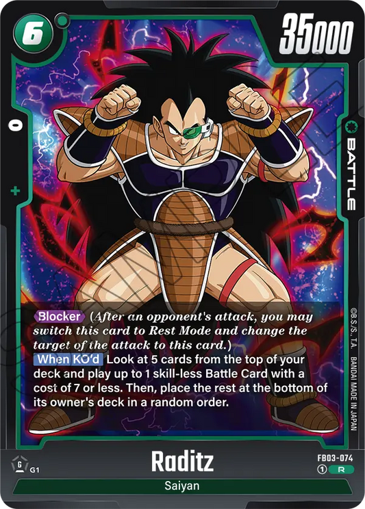 Raditz (Battle) (FB03-074) (R)