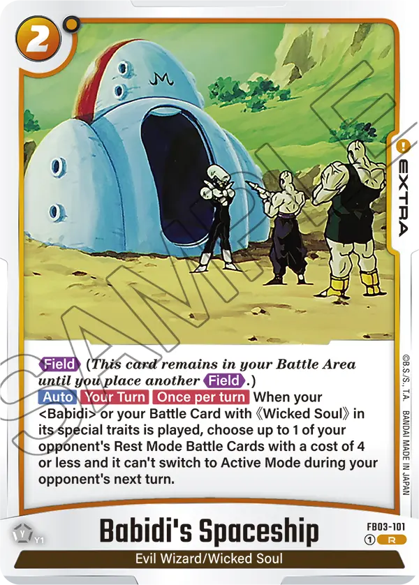 Babidi’s Spaceship (Extra) (FB03-101) (R)