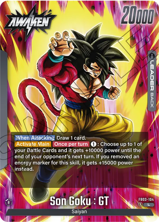 Son Goku : GT (Leader) (FB03-104) (L)