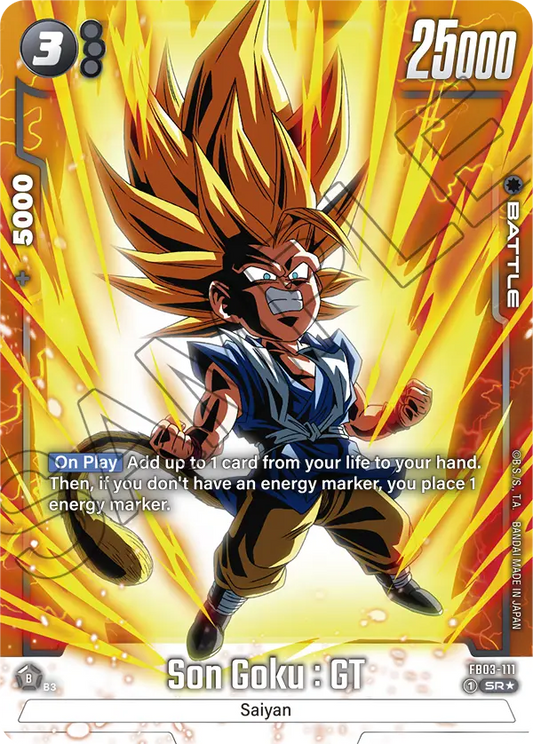 Son Goku : GT (Character) (FB03-111) (SR) (Alternate Art)