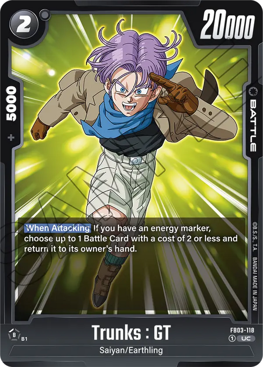 Trunks : GT (Battle) (FB03-118) (UC)