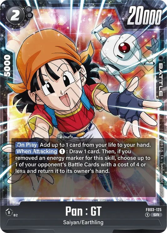 Pan : GT (Character) (FB03-125) (SR)