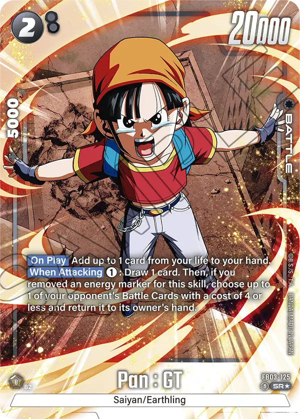 Pan : GT (Character) (FB03-125) (SR) (Alternate Art)