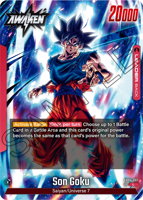 Son Goku (Leader) (FB04-001) (L)