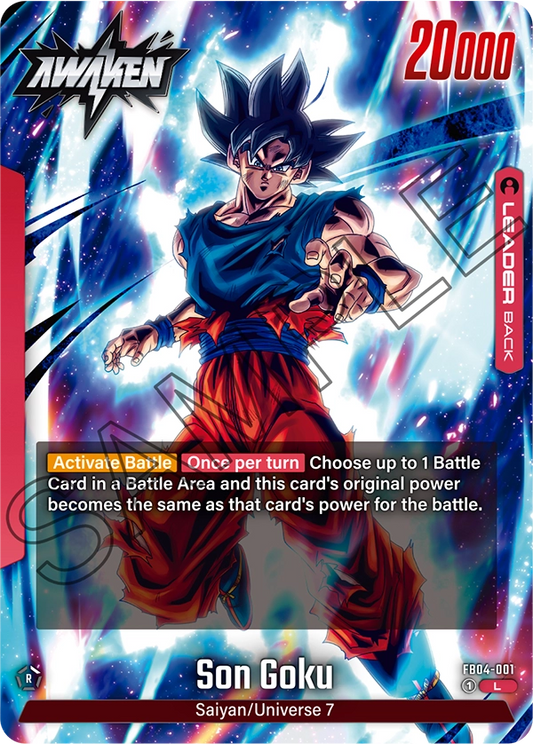 Son Goku (Leader) (FB04-001) (L)