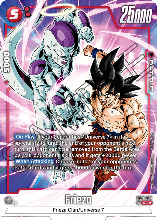 Frieza (Character) (FB04-018) (SR) (Alternate Art)