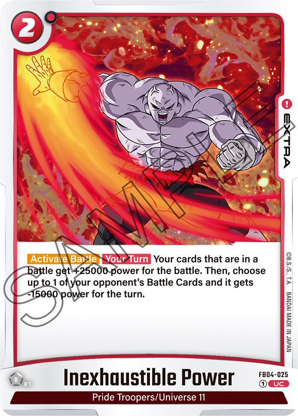 Inexhaustible Power (Extra) (FB04-025) (UC)