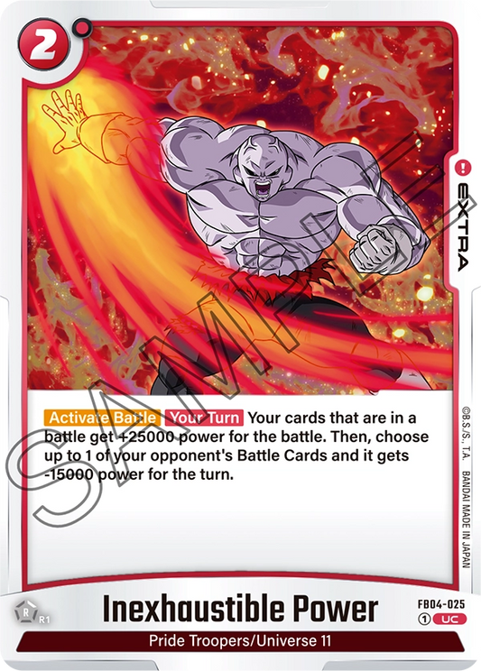 Inexhaustible Power (Extra) (FB04-025) (UC)