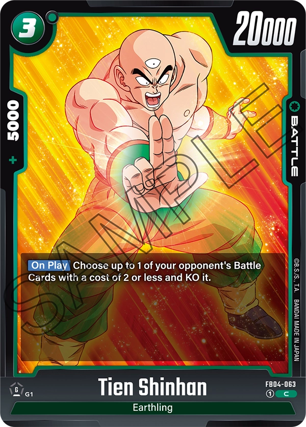 Tien Shinhan (Battle) (FB04-063) (C)
