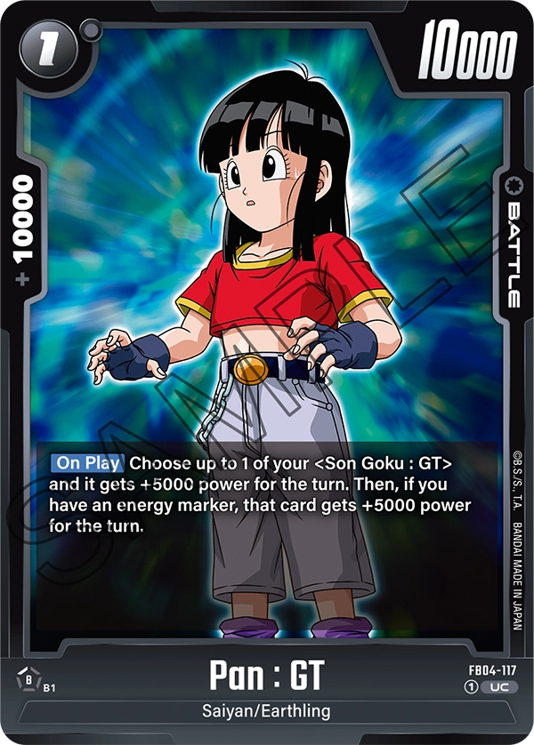 Pan : GT (Battle) (FB04-117) (UC)