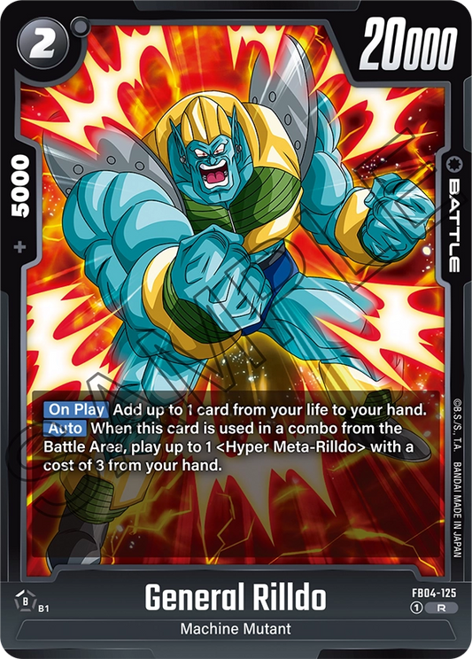 General Rilldo (Battle) (FB04-125) (R)