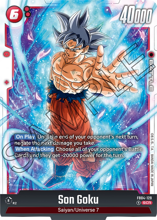 Son Goku (Character) (FB04-129) (SCR)