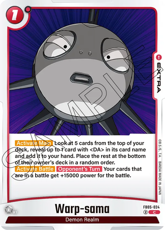Warp-sama (Extra) (FB05-024) (C)