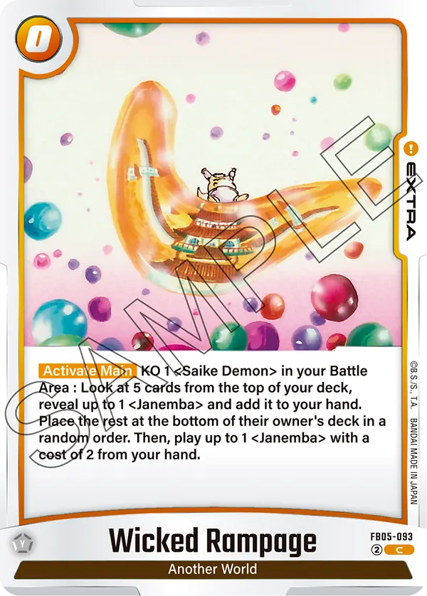 Wicked Rampage (Extra) (FB05-093) (C)