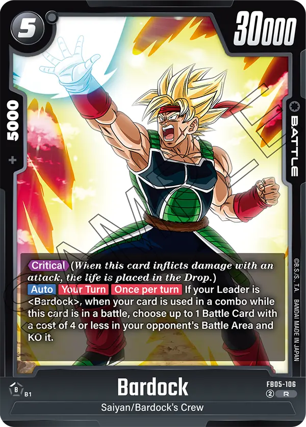 Bardock (Battle) (FB05-106) (R)