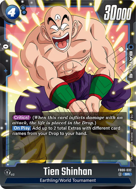 Tien Shinhan (Character) (FB06-032) (SR)