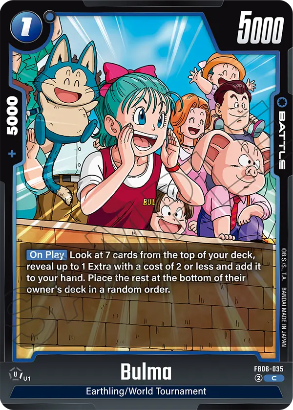 Bulma (Battle) (FB06-035) (C)