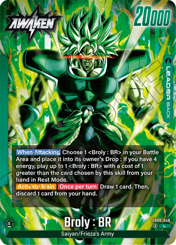 Broly : BR (Leader) (FB06-048) (L)