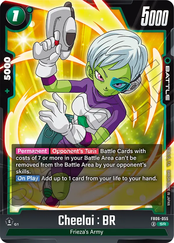 Cheelai : BR (Character) (FB06-055) (SR)