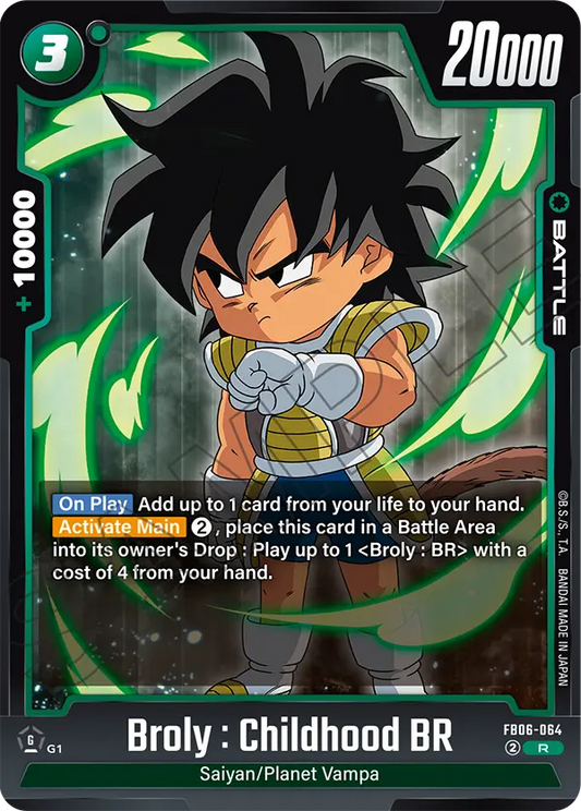 Broly : Childhood BR (Battle) (FB06-064) (R)
