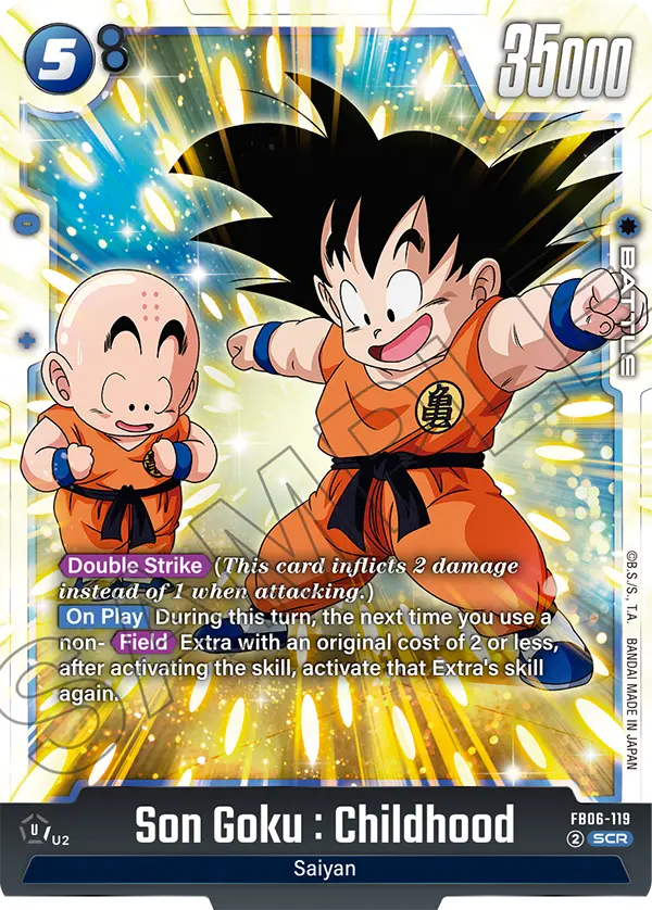Son Goku : Childhood (Character) (FB06-119) (SCR)