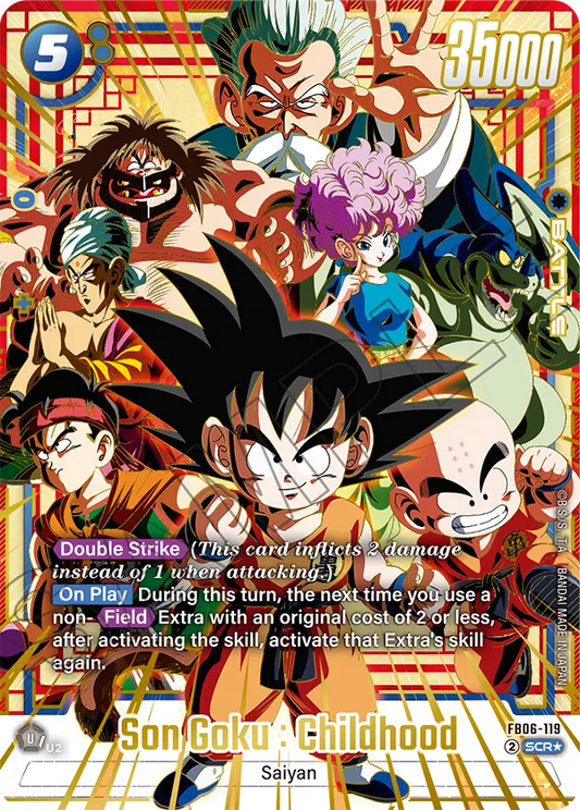 Son Goku : Childhood (Character) (FB06-119) (SCR) (Alternate Art)