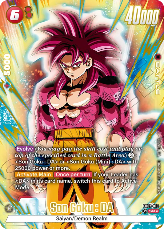 Son Goku : DA (FB07-010) (SR) (Alternate Art)