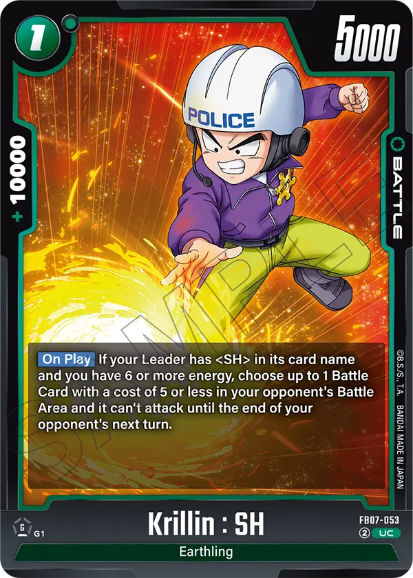 Krillin : SH (Battle) (FB07-053) (UC)