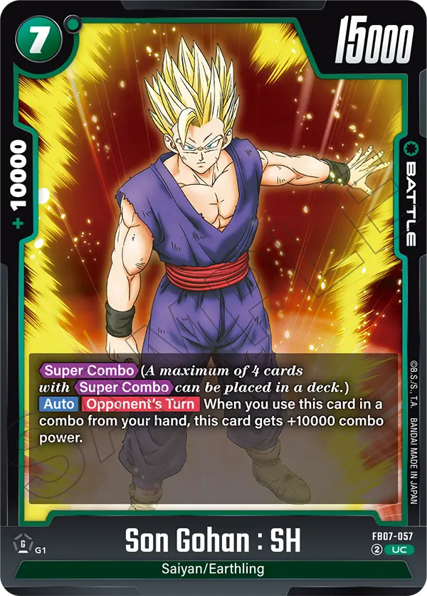 Son Gohan : SH (Battle) (FB07-057) (UC)