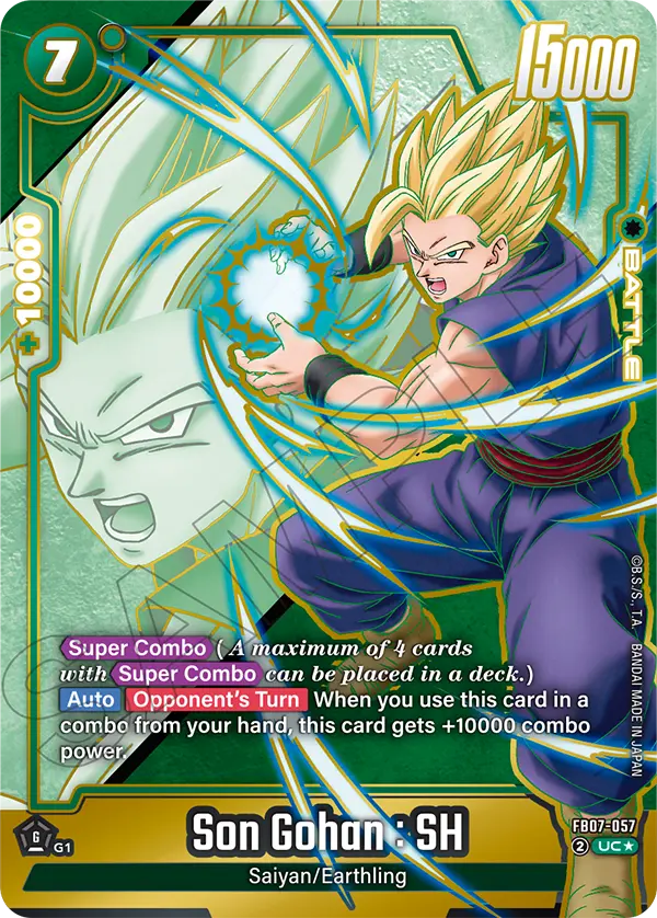 Son Gohan : SH (FB07-057) (UC) (Alternate Art)