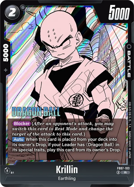 Krillin (Battle) (SB02 Reprint) (FB07-103) (R)