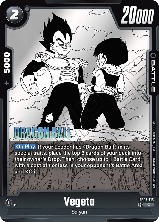 Vegeta (Battle) (SB02 Reprint) (FB07-116) (C)