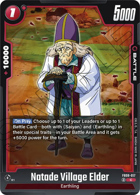 Natade Village Elder (Battle) (FB08-017) (C)